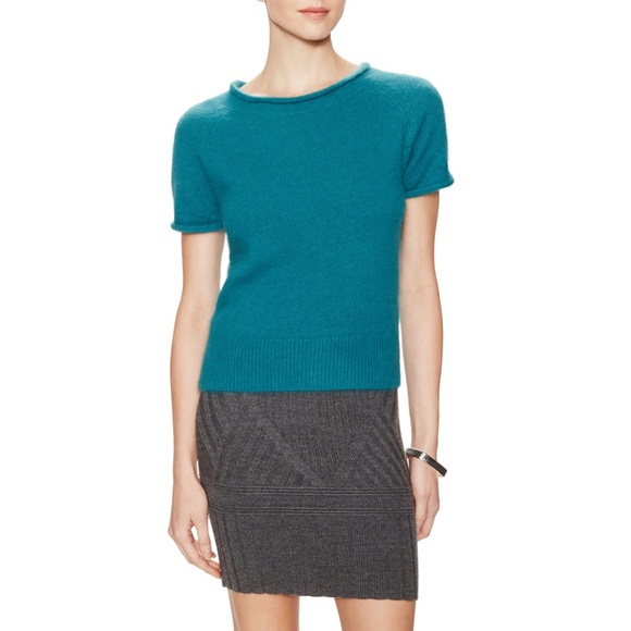 French Connection Tops - NEW Angora Top Teal French Connection Sweater - XS